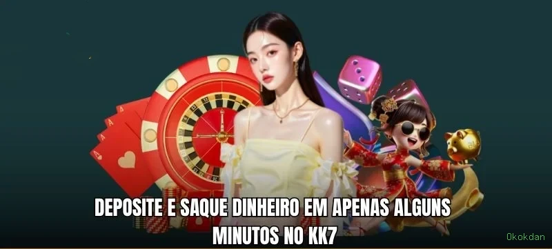 Imagem promocional da Okokdan mostrando a plataforma e suas vantagens